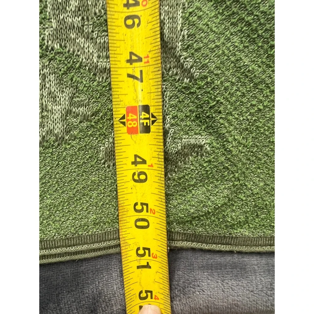 House of Sunny Law of Attraction Green Floral Jacquard Knit Midi Dress US 8 - Picture 11 of 14